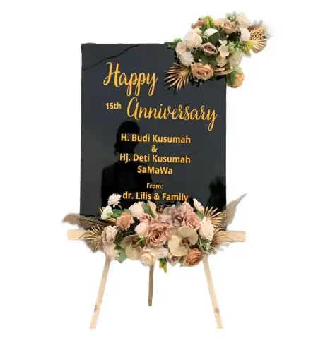 Papan Bunga Akrilik Ketol